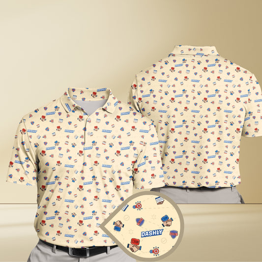 Make your brand stand out with our Custom Polo Shirts featuring your company logo.