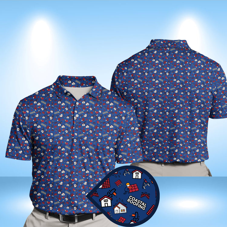 Make your brand stand out with our Custom Polo Shirts featuring your company logo.