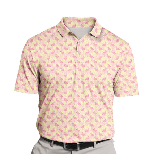 Custom tropical bird face golf shirts with funny designs.