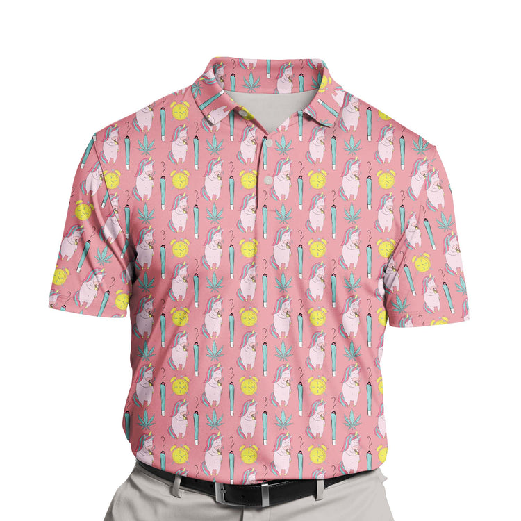 Custom funny golf shirts with faces on them, perfect for summer vibes.