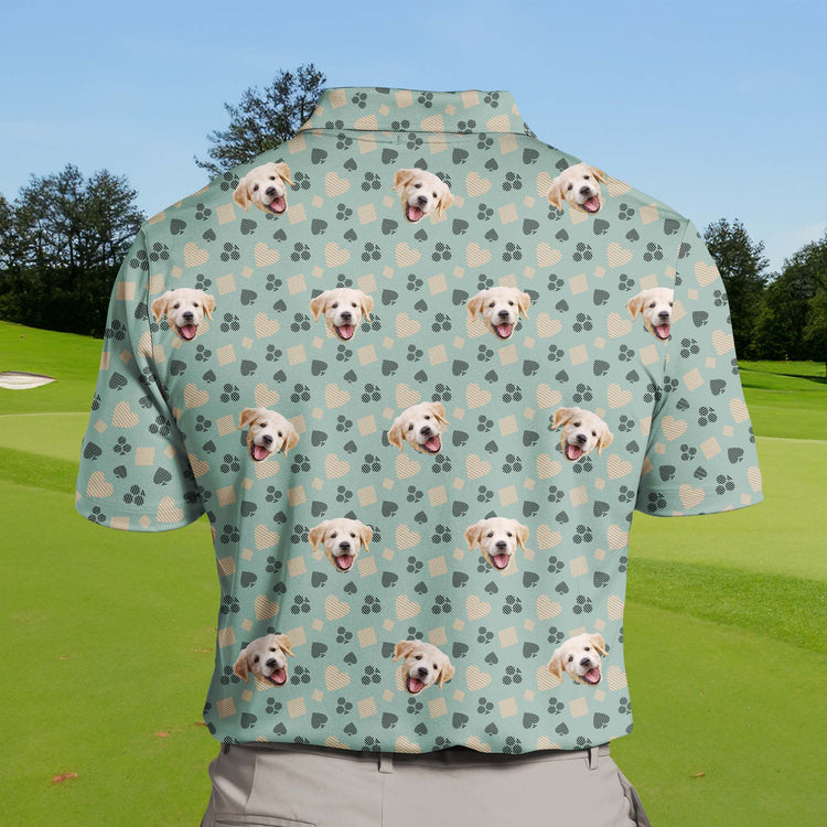 Big and tall funny golf shirts with faces on them, perfect for golfers.