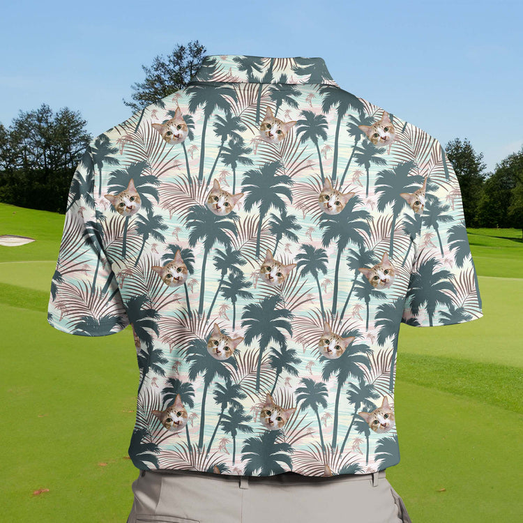 Enjoy the sun in funny golf shirts with faces, perfect for summer and tournaments.