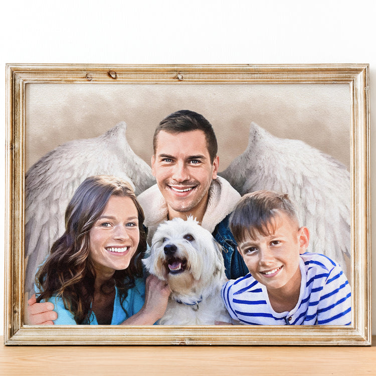 Celebrate life’s special moments with a family painting. Our custom family painting brings your memories to life.