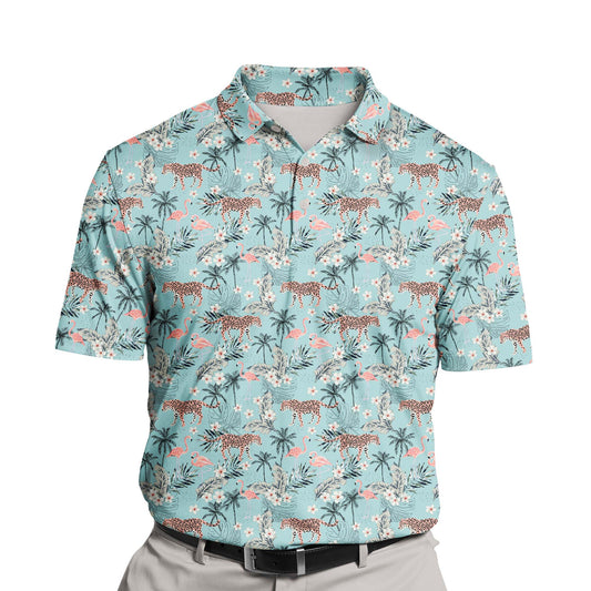 Custom funny golf shirts with faces on them, perfect for a playful golf day with cooling fabric.