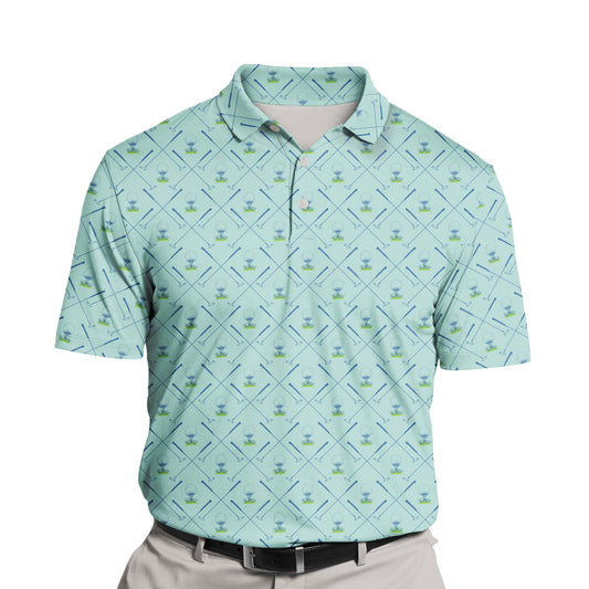 Custom funny golf shirts with faces on them, perfect for tournaments.