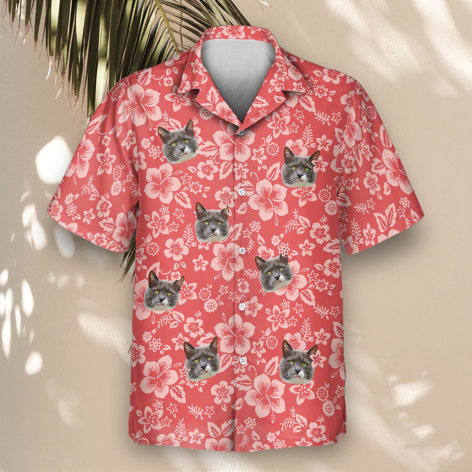 Bring elegance with custom Hawaiian shirts featuring Japanese hibiscus flowers and shirts with faces on them, offering unique, cultural tropical wear.