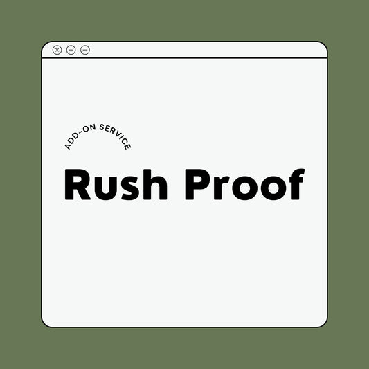 Rush Proof / Rush Digital Portrait