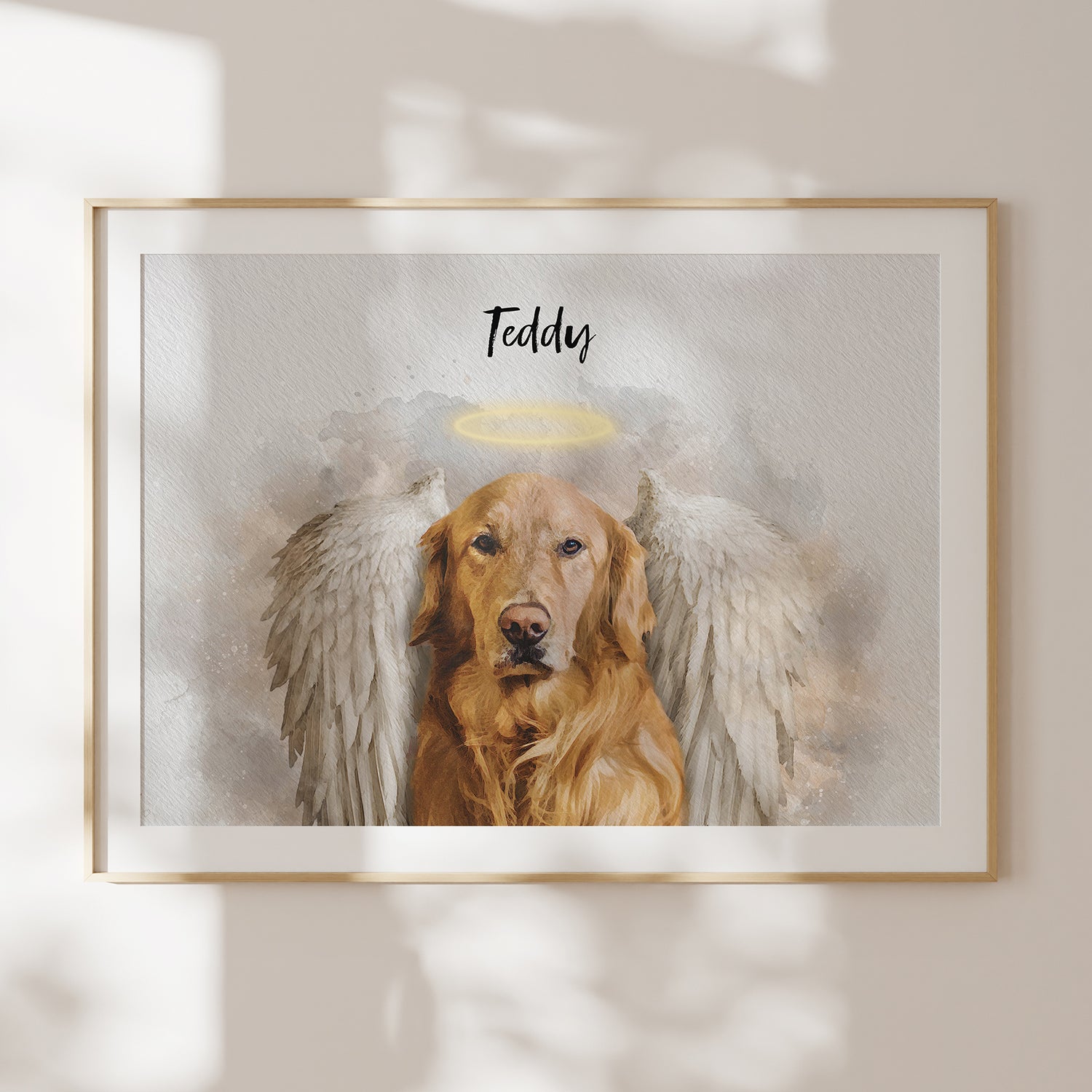 Custom Watercolor Pet Portrait From Photos Custom Mayy Arts